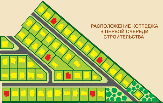 План - схема застройки